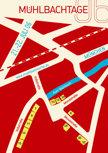 Flyer der Mühlbachtage 2006