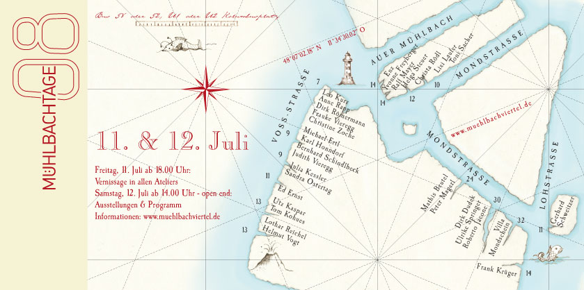 Flyer der Mühlbachtage 2008